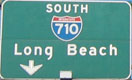 710 Freeway sign