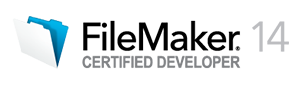 FileMaker 14 Certified Developer logo
